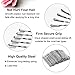 Long Bobby Pins 2.75 Inch Jumbo Hair Pins with Cute Case, 100 CT Bobby Pins for Buns, Premium Hair Pins for Kids, Girls and Women, Great for All Hair Types (Silver)