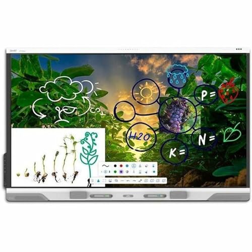 Image of Smart Technologies RX275 75 in. Smart Board RX Series Interactive Display with iQ - White