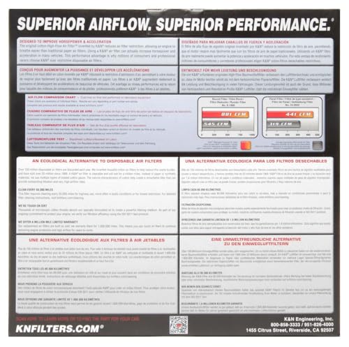 Image of K&N E-3982 Custom Air Filter