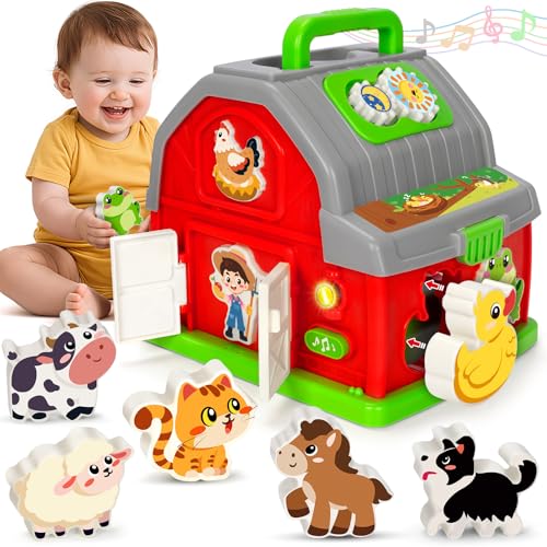 Montessori Toddler Toys for 1 2 3 Year Old Gifts, Musical...