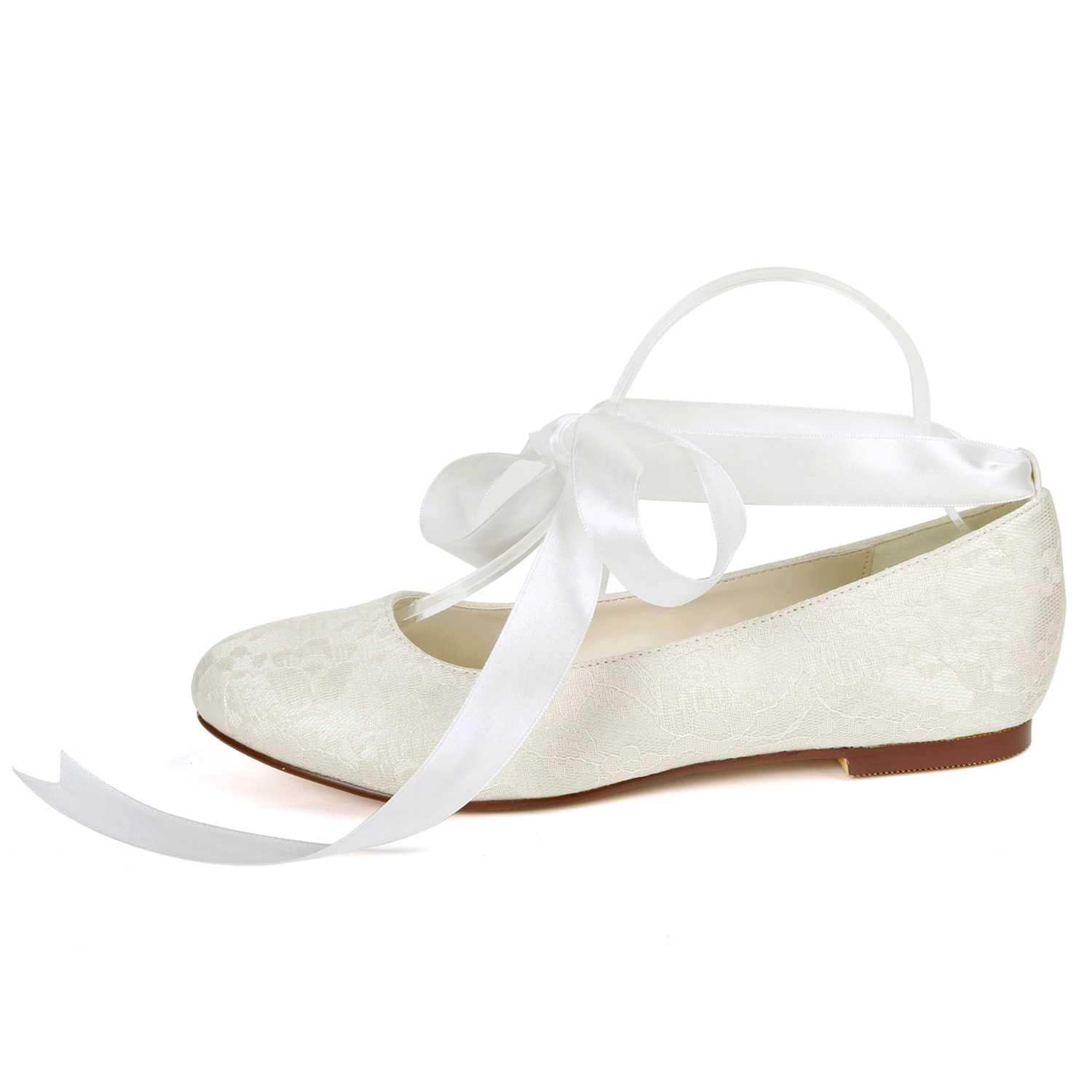 Frauen Ballett-Flatschuhe Strick-Dress-Schuhe mit rundem Zeh Slip-On Ballerina-Walking-Flats für Frauen Niedrige Keilabsatz Komfortabel Soft