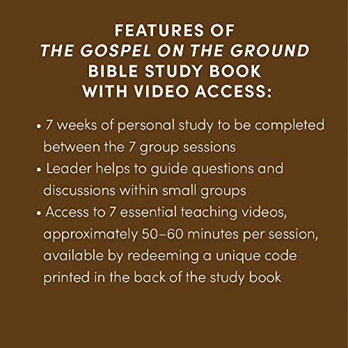 The Gospel On The Ground: The Grit And Glory Of The Early Church In Acts - Bible Study Book With Video Access #TOP5