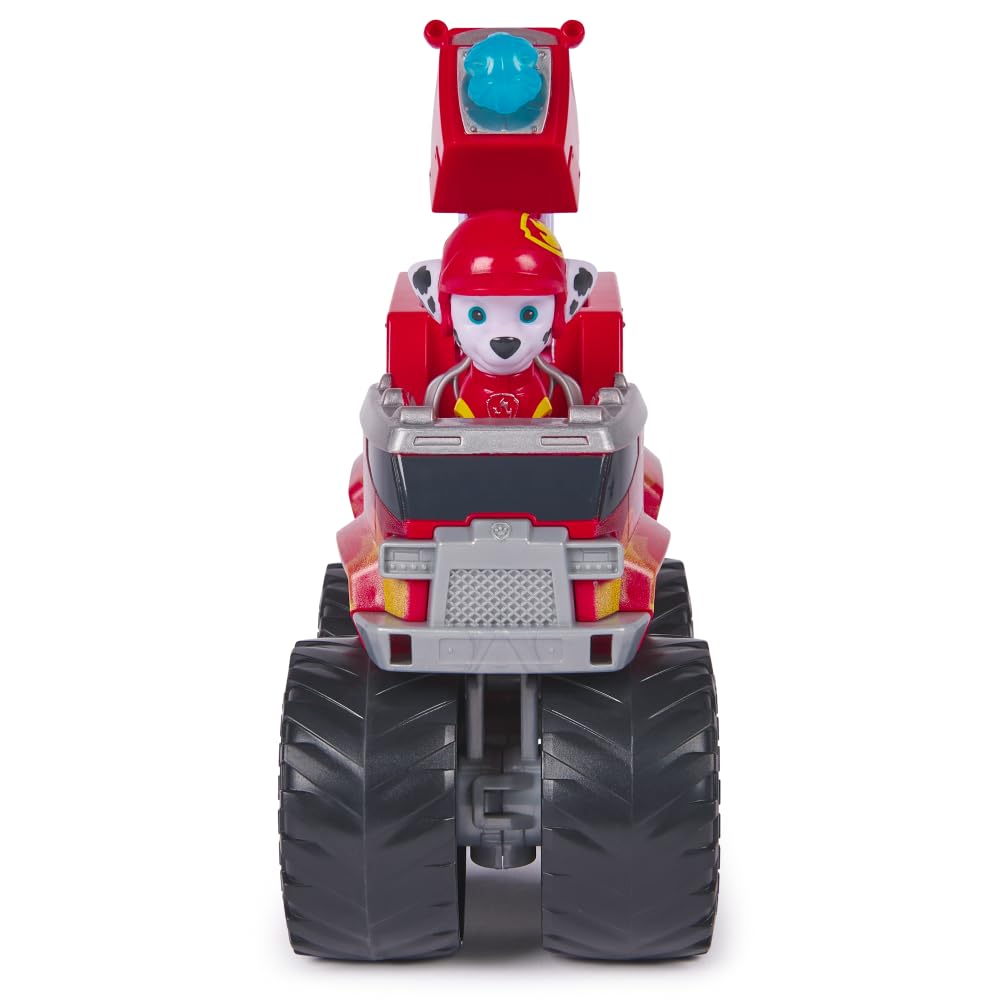 Paw Patrol - Pat Patrol - Figurka pojazdu Marcus Rescue Wheels - Figurka Pana Patrolu do kolekcjonowania - 2 pociski - Zabawka Pat Patrol - Samochód dziecięcy - Zabawka dla dzieci od 3 lat