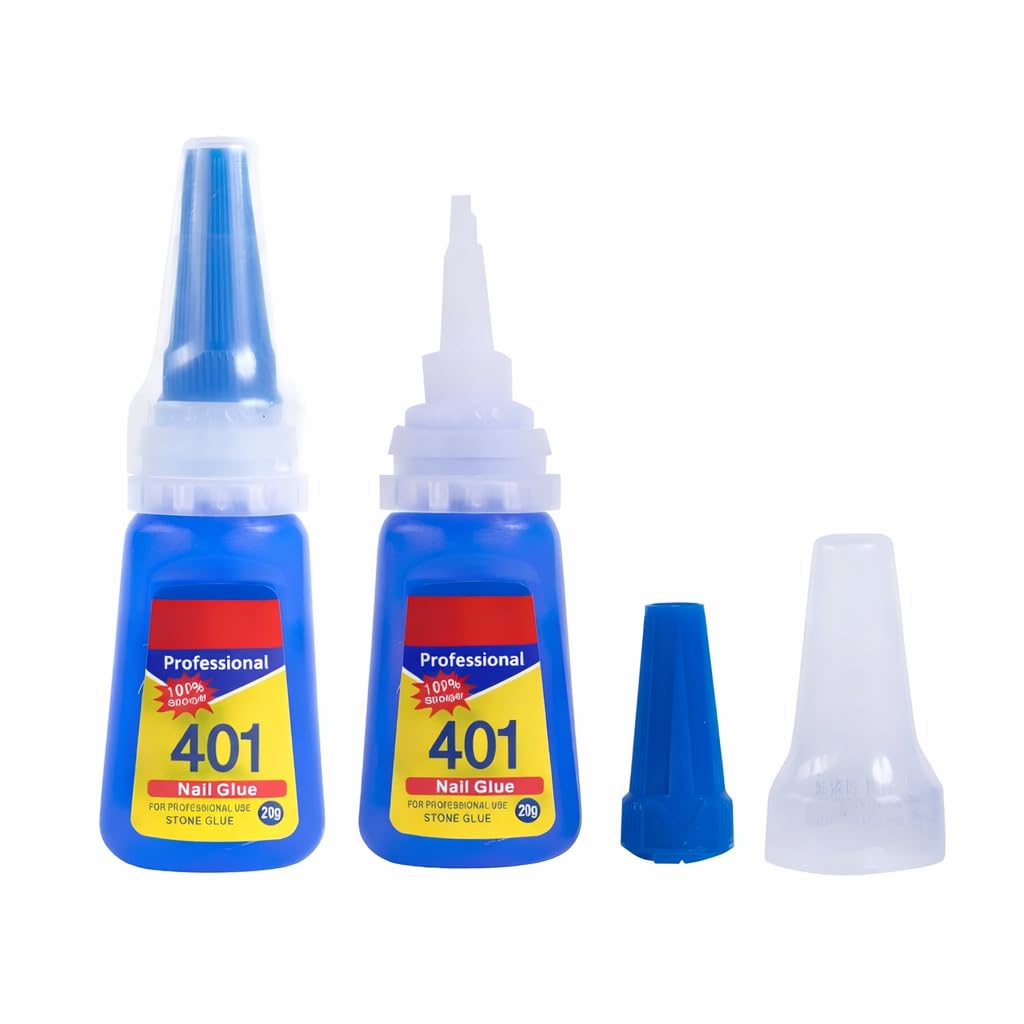 Super Strong Nail Glue – Brush On Nail Bond for Acrylic Nails, Press On Nails & Nail Tips – Long Lasting Nail Glue Gel for Fake Nails & Professional Nail Application