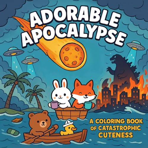 Adorable Apocalypse: A Coloring Book of Catastrophic Cuteness