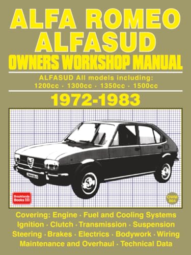  Alfa Romeo Alfasud Owners Workshop Manual 1972-1983