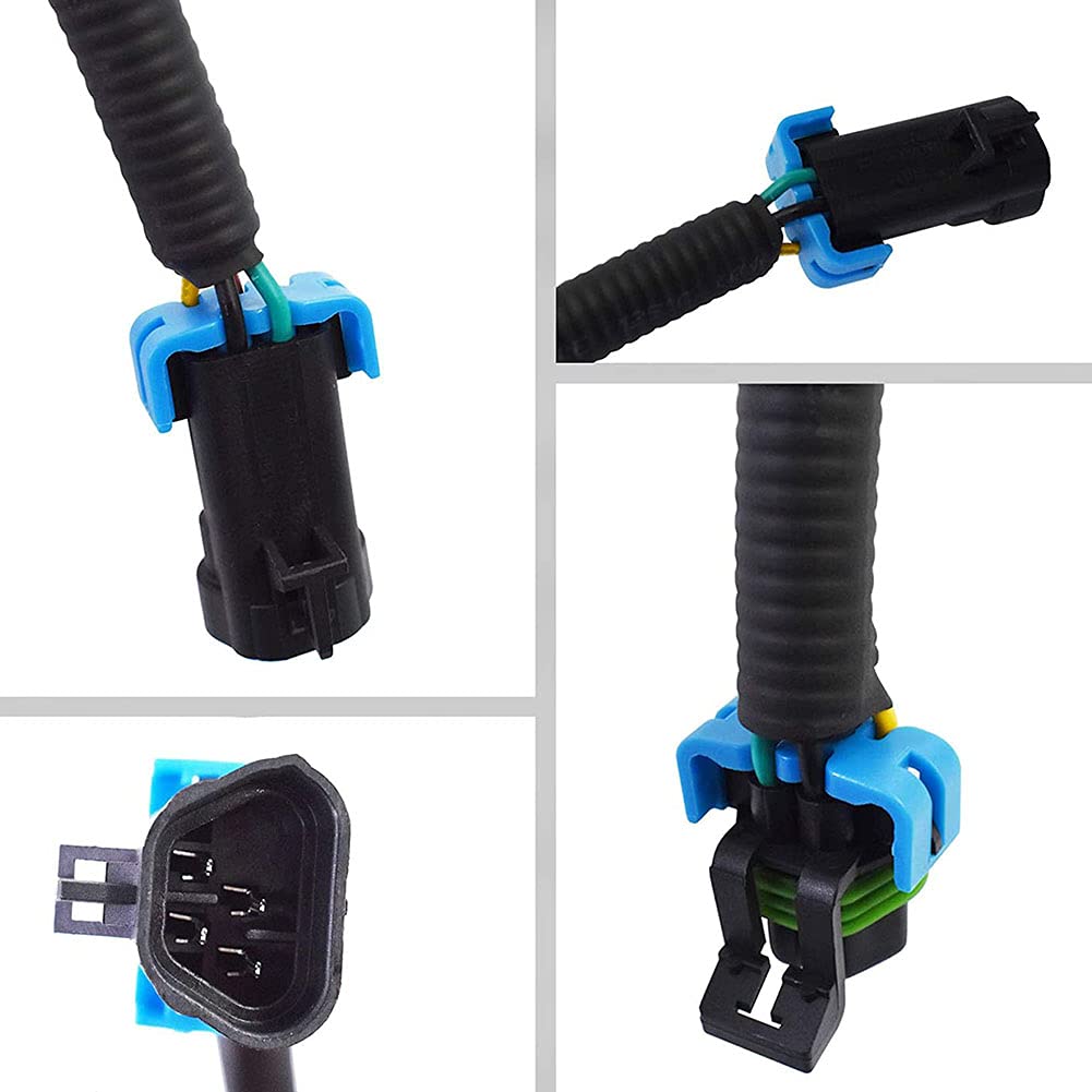 Oxygen Sensor Spacer 2-Pack Black O2 Sensor Extension Harnesses - 24 ...