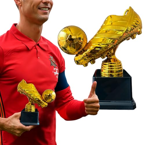Reviews de Trofeos , listamos los 10 mejores. 44 GRUPO CARNAVALLIA Trofeo Dorado Copa Bota Oro Logro Soccer Balón Premio De Futbol