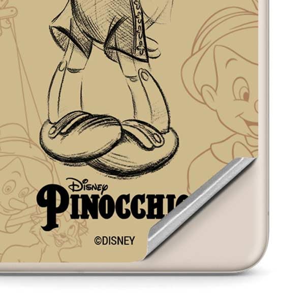Skinit Decal Phone Skin Compatible with Google Pixel 8 Pro - Officially Licensed Disney Pinocchio Sketches Portrait Design