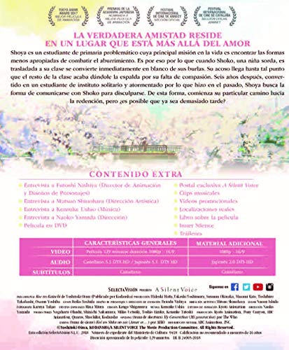 Blu-ray Silent Voice Coleccionista