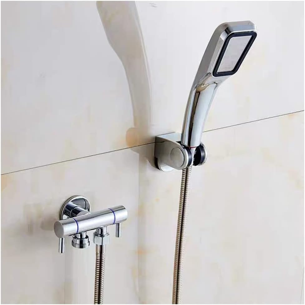 Bathroom Faucet Valve Angle Single Inlet Outlet Control Shower Toilet Sink Basin