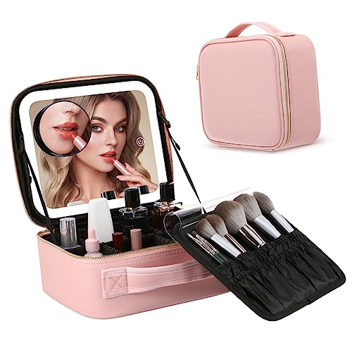 TEHAUX Bolsa De Extra Grande Bolsa De Maquiagem De Grande Capacidade Bolsa De Maquiagem Grande Bolsa