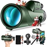 40X60 Monocular Telescope with Smartphone Holder&...