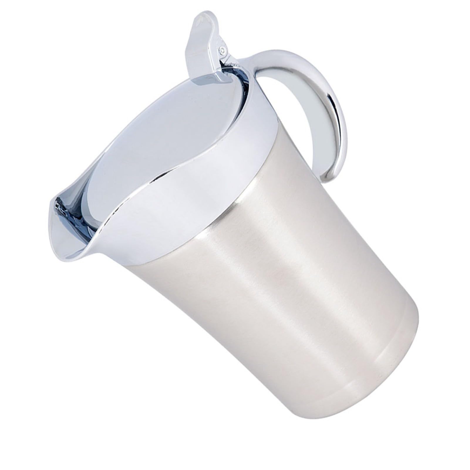 304 Stainless Steel Thermal Insulated Double Wall Sauce Gravy Boat Pot Serving Jug (Large size 750ml)