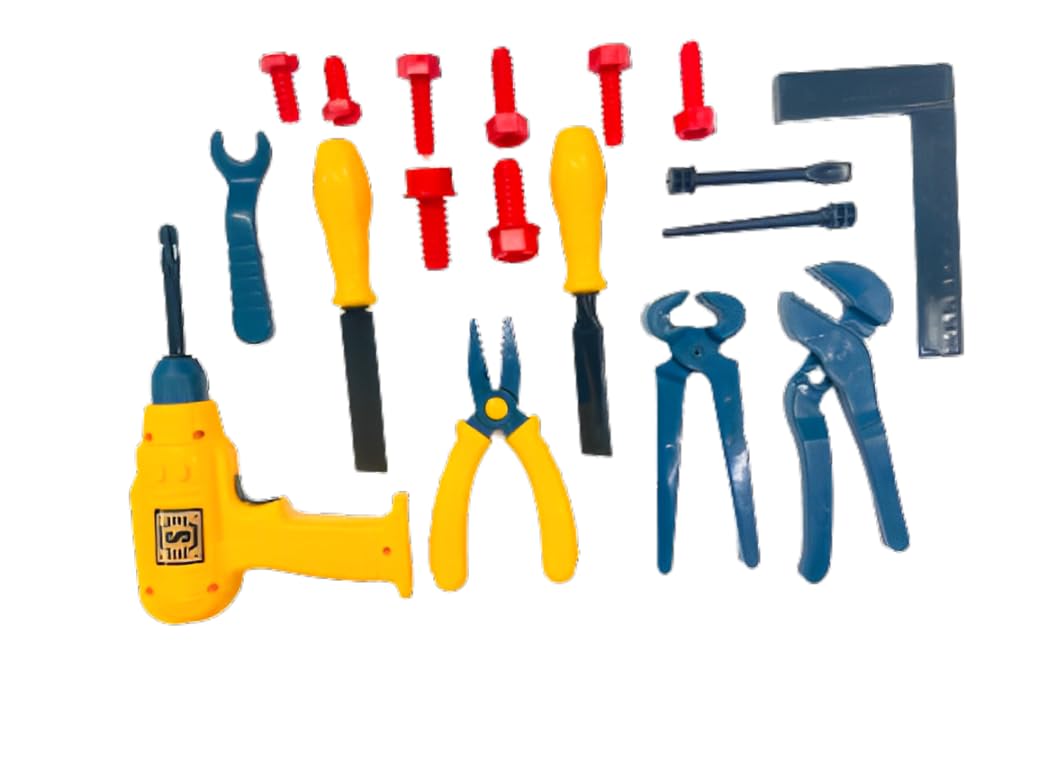 See full amazon price history chart for YBN New Play My Tool Set Toys for Kids Pretend Play Set Engineer Pretend Play Toolbox Construction Tools kit for Kids (Multi) -Set of 18 Pieces YBN New Play My Tool Set Toys for Kids Pretend Play Set Engineer Pretend Play Toolbox Construction Tools kit for Kids (Multi) -Set of 18 Pieces (B0D1547WD4) Amazon Price History, Amazon Price Tracker