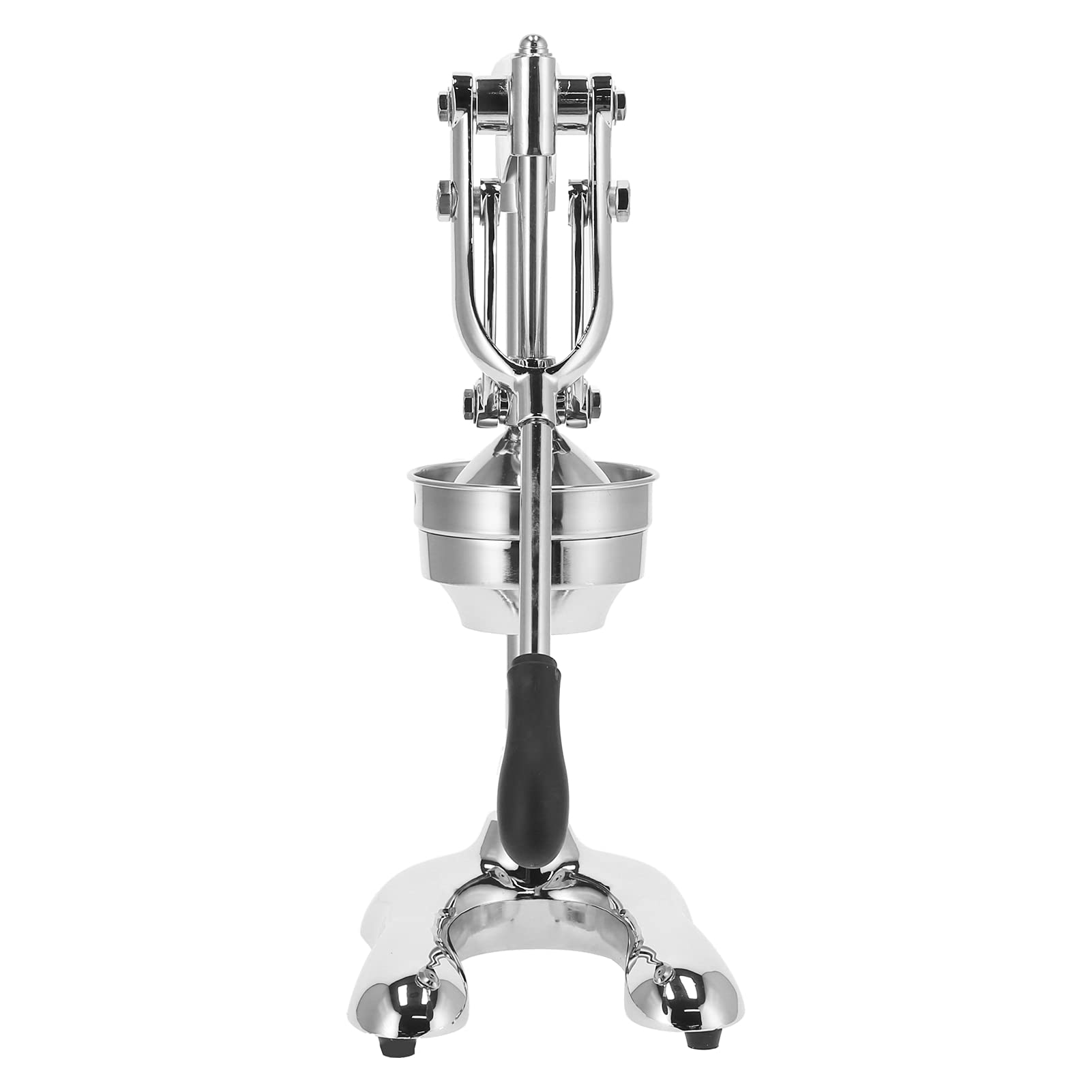 Exprimidor manual comercial, exprimidor de cal de acero inoxidable, suministros para el hogar, 9.8 x 7.9 x 19.3 pulgadas