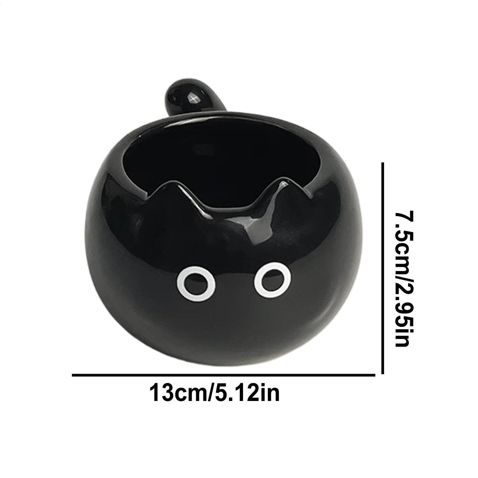 Taza de café gato | Taza de té de cerámica gatito siamés de 210 ml | Taza linda del gato | taza de café de té en | Tazas para hombres y mujeres bebidas calientes | Tazas de agua lindas |