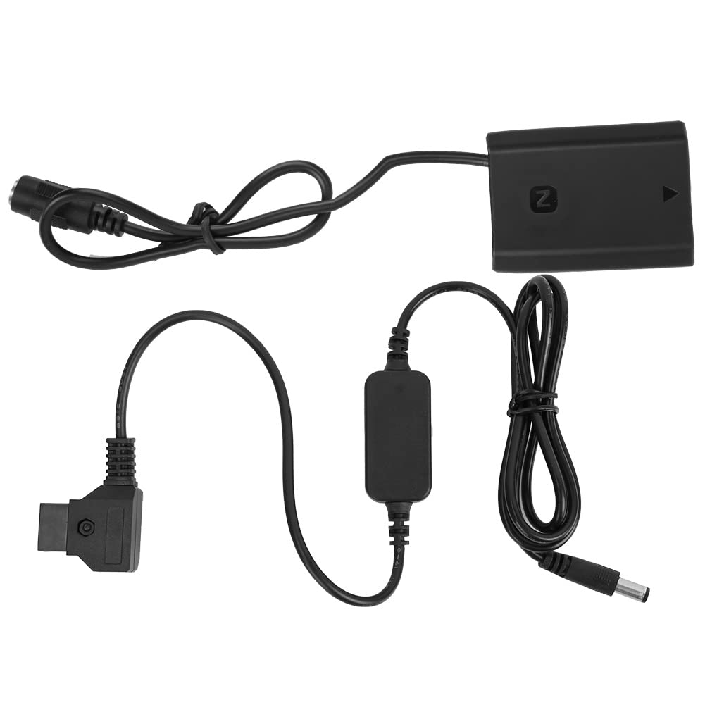 Haofy W Pełni Zdekodowany Adapter Baterii NP-FZ100 do D-tap z Przewodem o Długości 150 Cm do Długotrwałego Użytkowania Aparatu