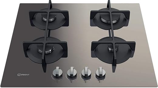 INDESIT ING 61T/TD PIANO COTTURA DA 60CM A GAS 4 FUOCHI VETRO...