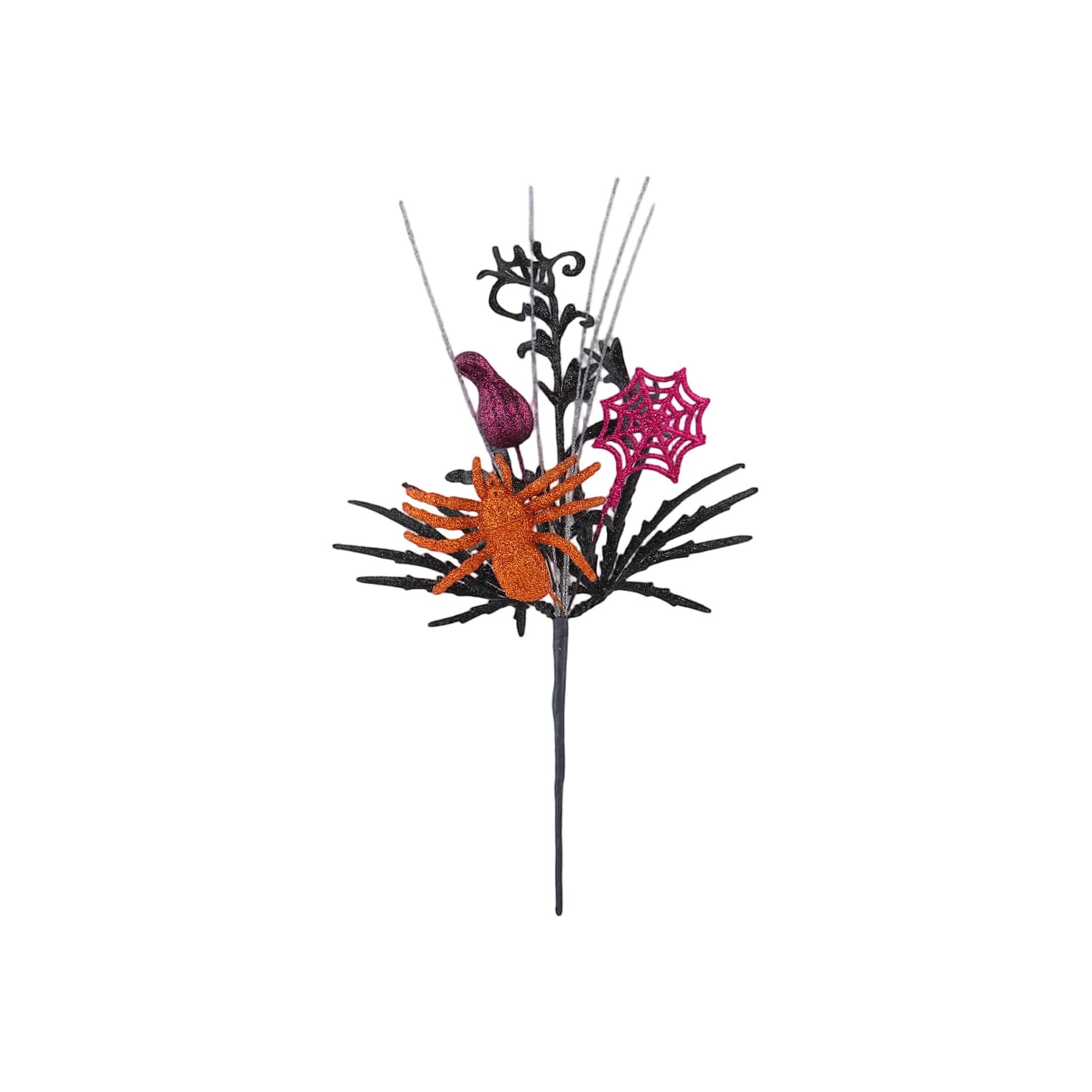 Pangboer G Seasonal Halloween Decor Pick, Floral Accent For Bouquets, Wreath Displays, Party Centerpieces And Home Tables Othic Floral Accent Centerpiece Insert Wreath Filler Bouquet Decor Party Table Stylin