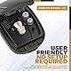 Rechargeable CIC Complete-in-Canal Nearly Invisible Personal with Digital Noise Cancelling and Feedback Reduction Feature, Right Ear - Black