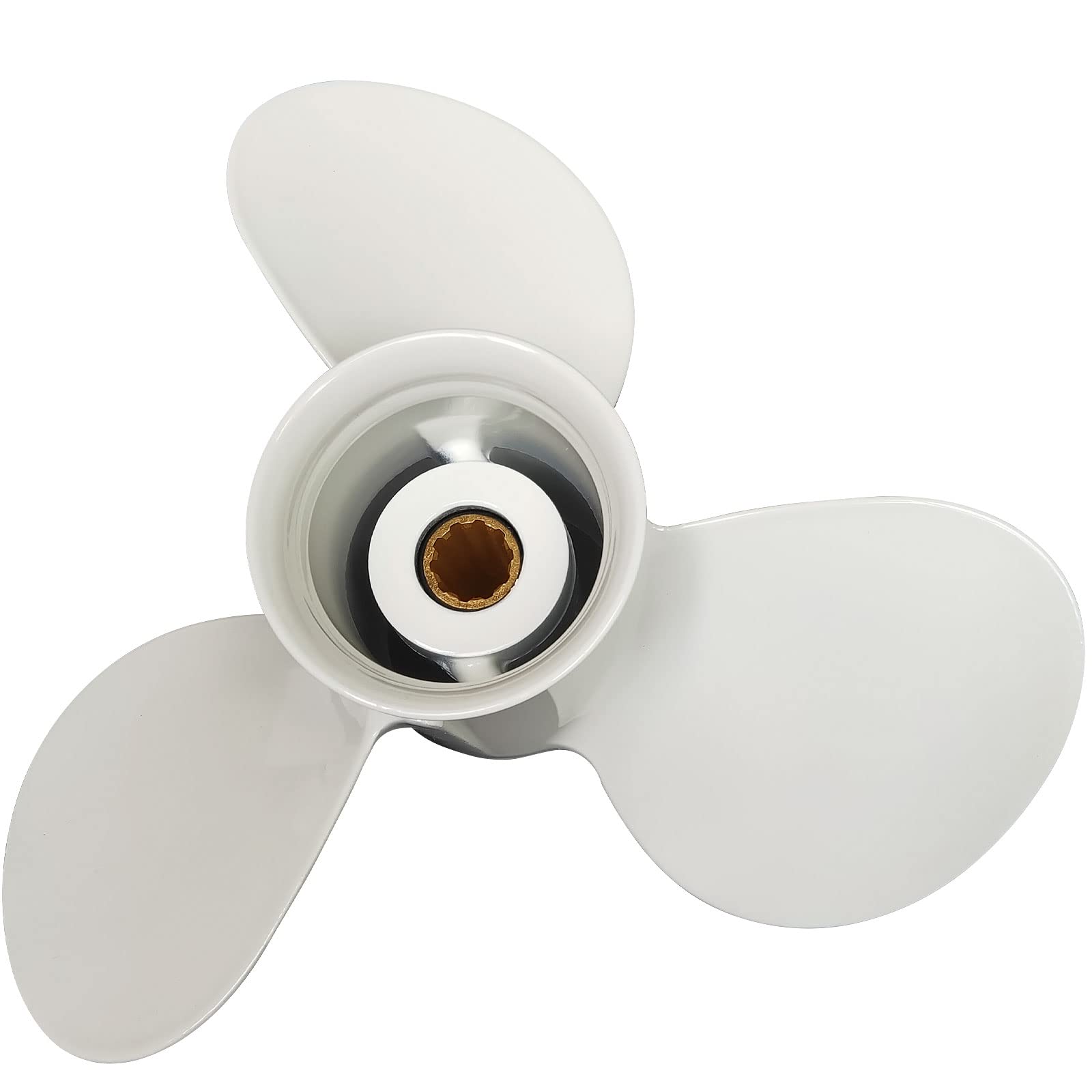 Amazon.com : DLNIG 9 7/8x13-F Boat Moto Aluminum Propeller - for