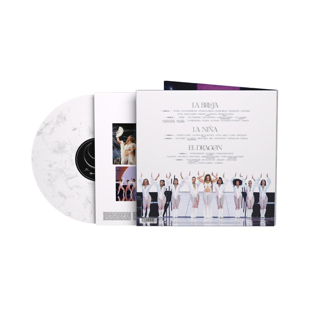 La Bruja, la niña y el dragón 3 LP Edición Color Blanco