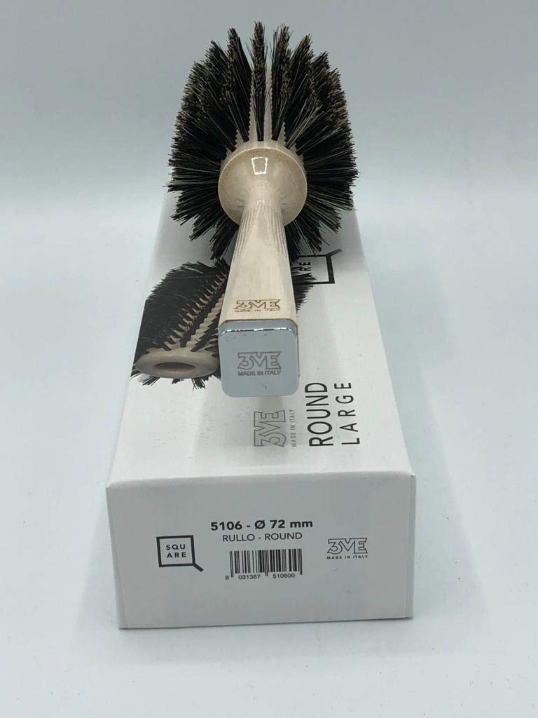 Professionelle Haarbürste für Haare 3ME (Rund Large)