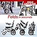 Mobility Everywhere Gray Electric Wheelchair. Powerful Electric Wheelchair for Seniors
