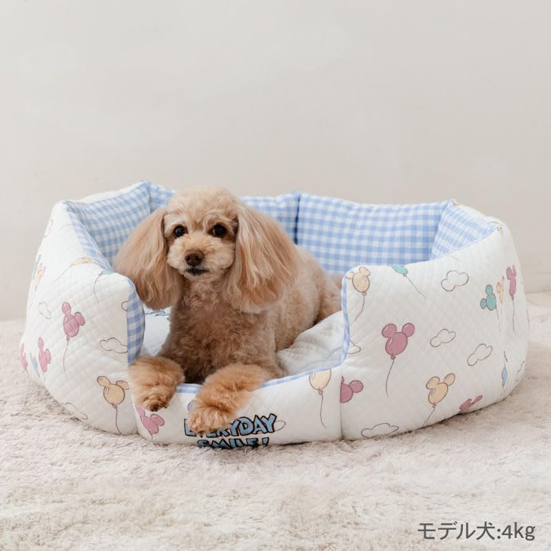Amazon | ペットパラダイス 犬 ベッド ディズニー 風船柄 カドラー