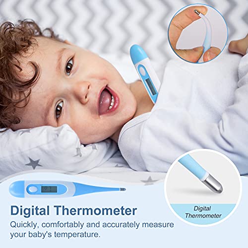 MKNZOME Set per la Cura del Bambino, 9 pcs Baby