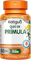 Katiguá, Óleo de Prímula Max, Óleo de Borragem, Gergelim de Trigo, Vitamina E, Sem sabor, Para Mulheres, 60 Cápsulas Soft Gel • 30 doses, Laranja
