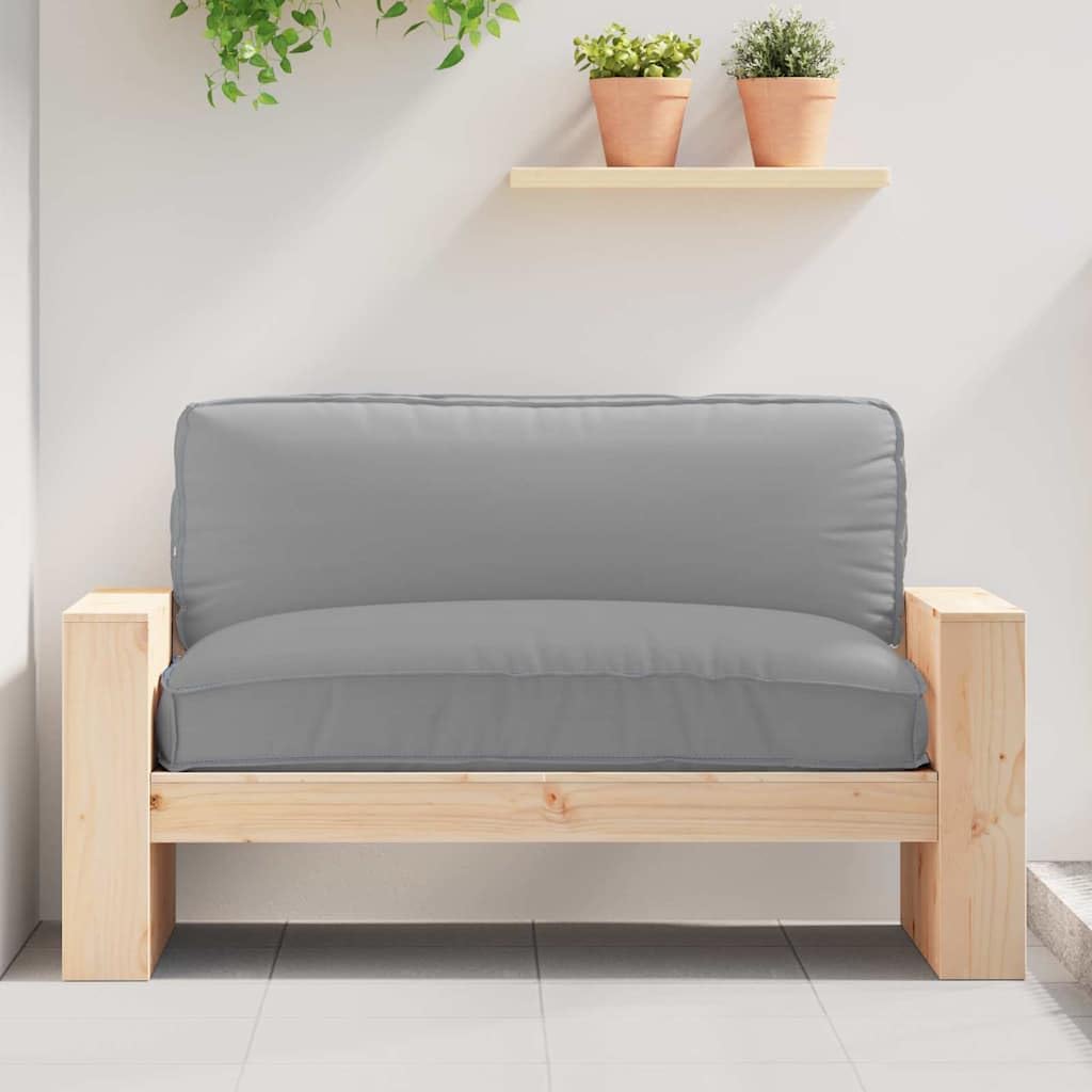 Cuscino da Giardino e Salotto Grigio 120 x 80 x 12 cm Oxford | Imbottitura morbida in polipropilene per patio, salotto e terrazzo. Struttura versatile per massimo relax quotidiano.