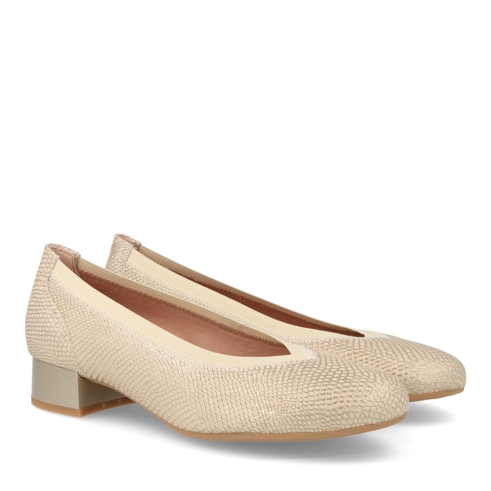 PITILLOS ZAPATO DE SALON CON ELASTICO 5710 ORO - 36