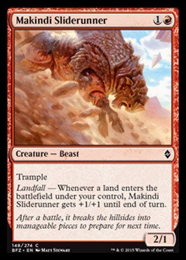 Magic The Gathering - Makindi Slderunner - Battle for Zendikar