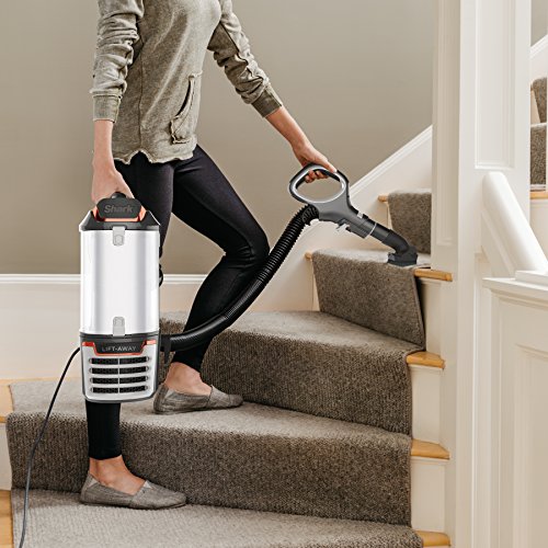 Shark Duoclean Upright Vacuum For Carpet And Hard Floor Cleaning With Lift-Away Hand Vacuum, Hepa Filter, And Anti-Allergy Seal (Nv771), Black/Red #TOP2