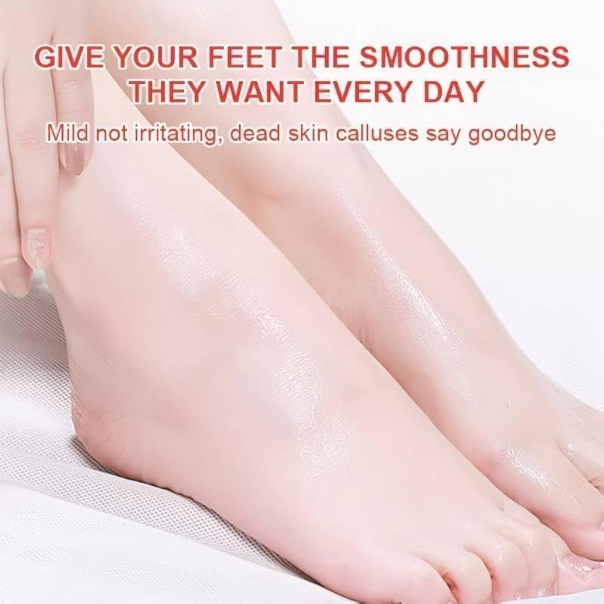 Natural Rose Foot Peeling Mask Booties for Dead Skin Removal