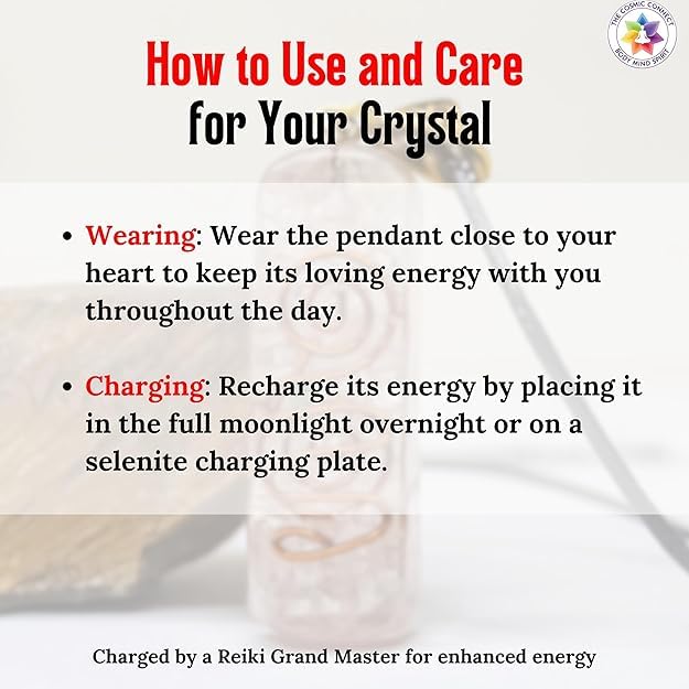 Image of Orgonite Pendant with Power Symbol Handmade Resin Energy Amplifier Necklace