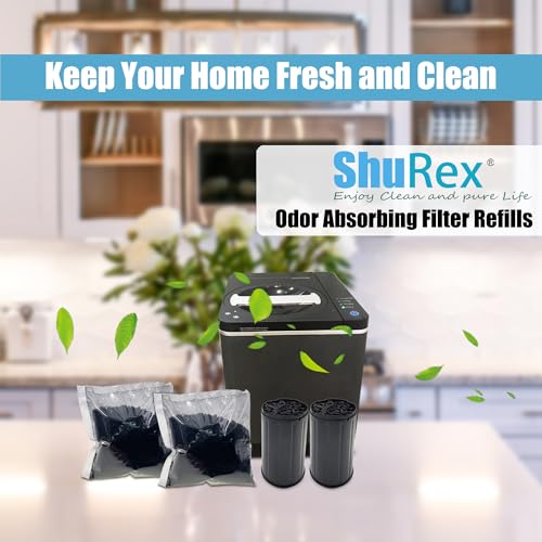 Filtros de recambio absorbentes de olor para Vitamix FoodCycler miniatura 6