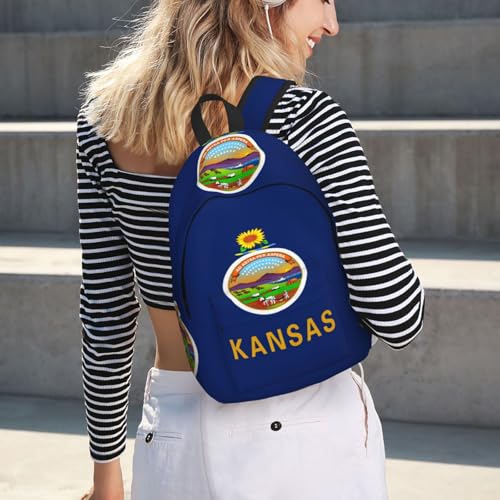 Mochila de viaje con apertura de enfermera y funda para laptop 7