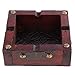 Produktbild HEHUANG Vintage Holz Aschenbecher Zigarette Zigarre Handmade Tobacco Case 4 Zigarettenablage