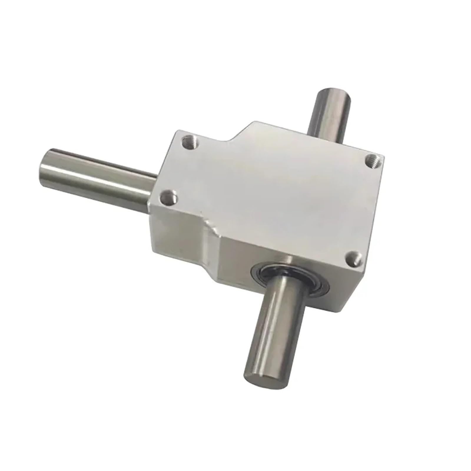 Rechtwinkliges Kegelradgetriebe, Rechtwinkliges Kommutatorgetriebe, Verhältnis 1:1, 12 mm Welle, Aluminiumlegierung, 2000 U/min, 20 kg