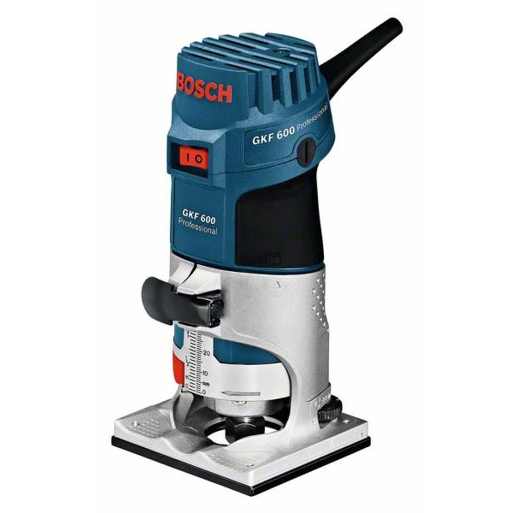 Bosch Professional Rifilatore Gkf 600 (Incl. Chiave Fissa, Guida Parallela, Binario, Pinze 6+8 Mm, In Valigetta Professionale) - 4