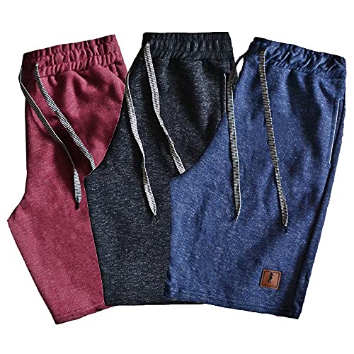 Kit 03 Bermudas Moletom Polo Marine