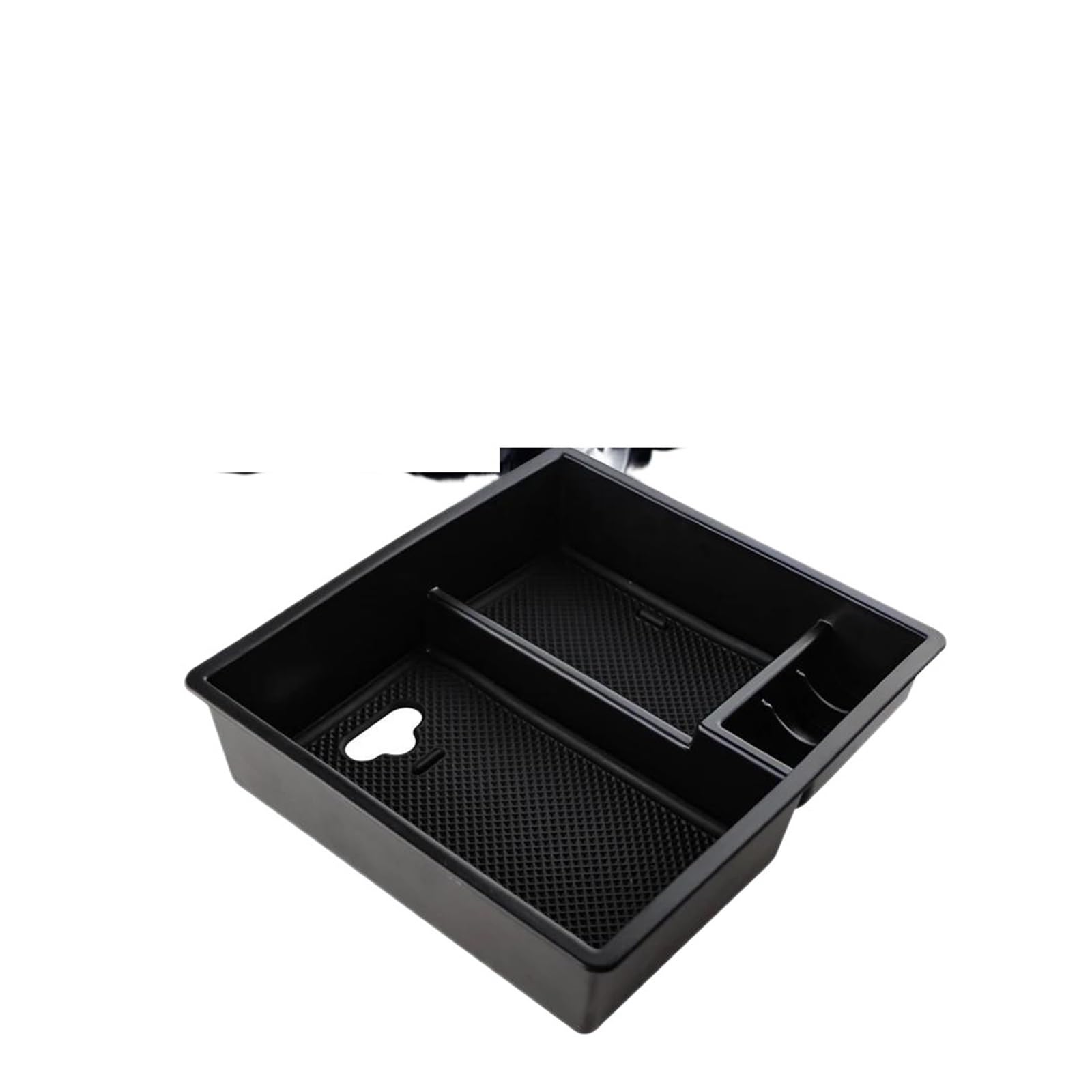 EVEKHAHHRB Console Storage Box Container For For Hilux For Fortuner 2016 2017 2018 2019 2020 2021 2024 Car Armrest Storage Box Center Console Organizer Tray Pallet Holder Armrest Storage Box(2)