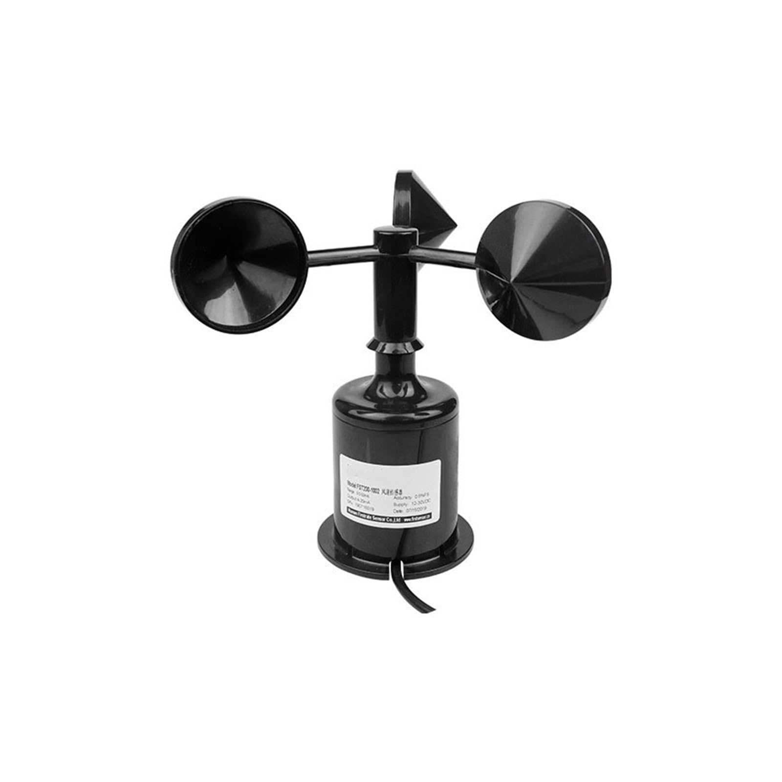 PXQCHAVLN Wind Speed and Direction Sensor Measuring Instrument Three Cup 0-5V 4-20mA RS485 for Environmental ProtectionOutput(Rs485 Output,Wind speed)