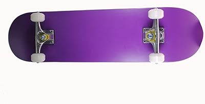 Sports Complete Full Size Standard Maple Deck Skateboard (Purple)
