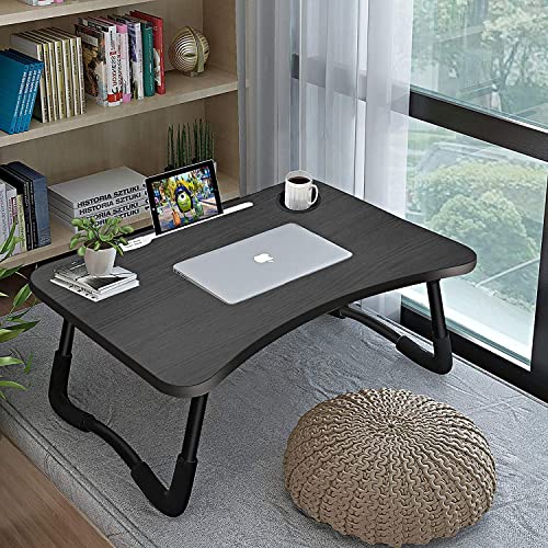 Laptop Bed Desk,Portable Foldable Laptop Lap Desk Tray Table With Usb Charge Port/Cup Holder/Storage Drawer,For Bed/Couch/Sofa Working, Reading #TOP5