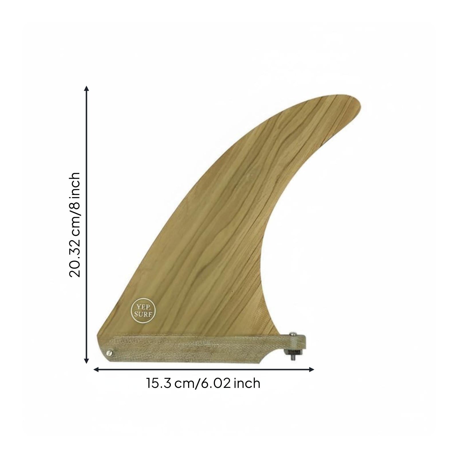 Surfbrett Surfbrett Zubehör Longboard Paddleboard Mittel Einzel Wendigkeit Kontrolle Glasfaser Kern Bambusfurnier für Freizeit Strand Urlaub