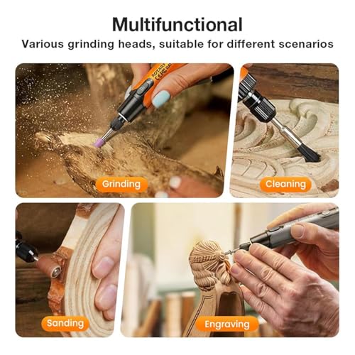 Ensemble d'outils électriques rotatifs pour graver et poncer net